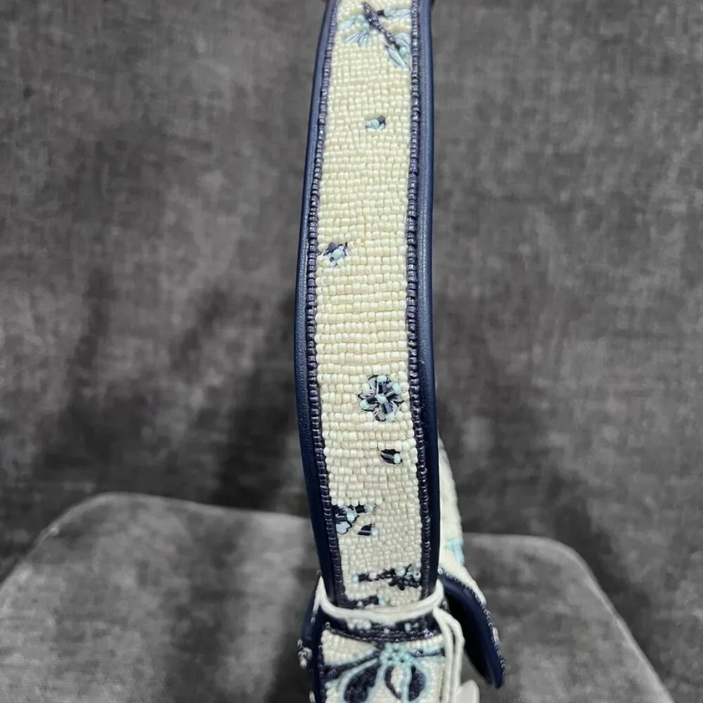 Staud Tommy Beaded Bag Toile de Pup - Picture 10 of 16